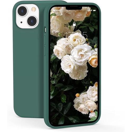 Coque Iphone 13 Green Matte Flex