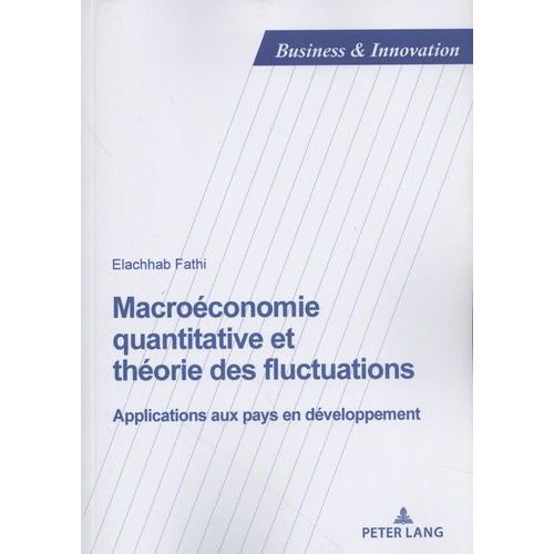Macroéconomie Quantitative Et Théorie Des Fluctuations - Applications Aux Pays En Développement