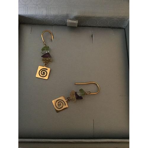 Boucles D Oreilles En Plaqué Or Maty