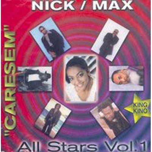 Cd Nick / Max All Stars Vol 1. Caresem' Haiti Compas 2001 Marc Records .