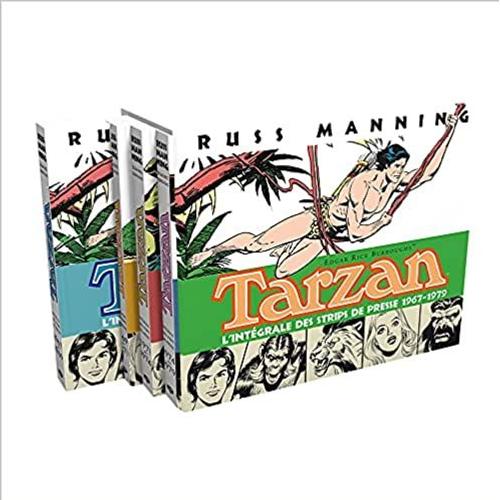 Tarzan L'intégrale Des Newspaper Strips - Coffret 4 Volumes 1967-1979