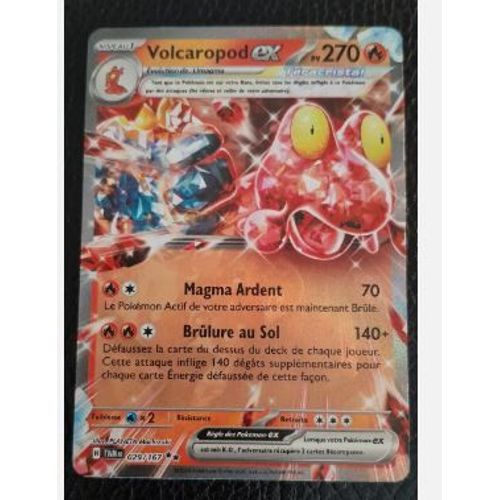 Pokémon Volcaropod Ex 029 / 167 Ev06 Mascarade Crépusculaire