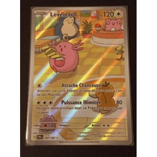 Pokémon Leveinard 187 / 167 Ev6 Mascarade Crépusculaire