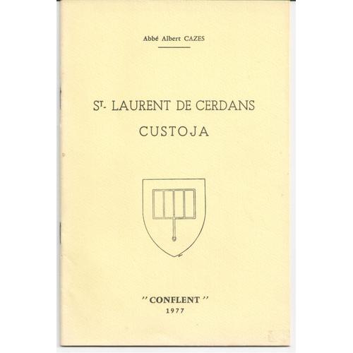 Abbé Albert Cazès - St Laurent De Cerdans Custoja  1977