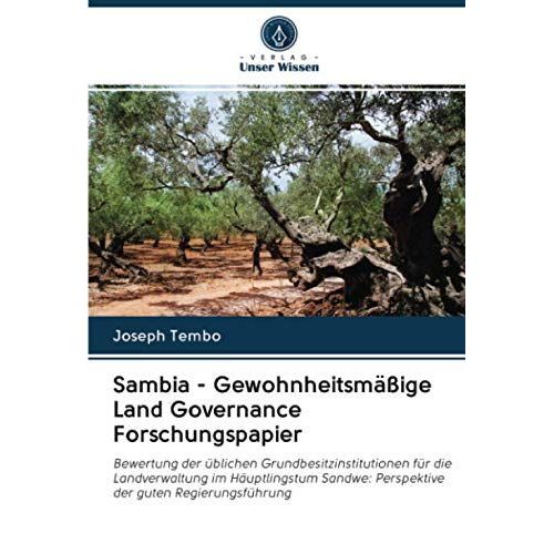Sambia - Gewohnheitsmäßige Land Governance Forschungspapier