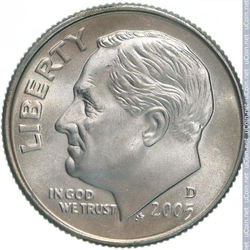 Pièce États-Unis D'amérique 1 Dime, 2005