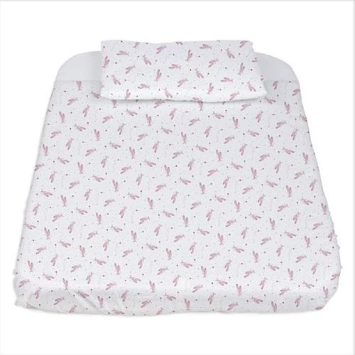 Chicco Set 3 Pcs Next2me : Taie Oreiller + Drap Housse + Drap - Pink Ballet