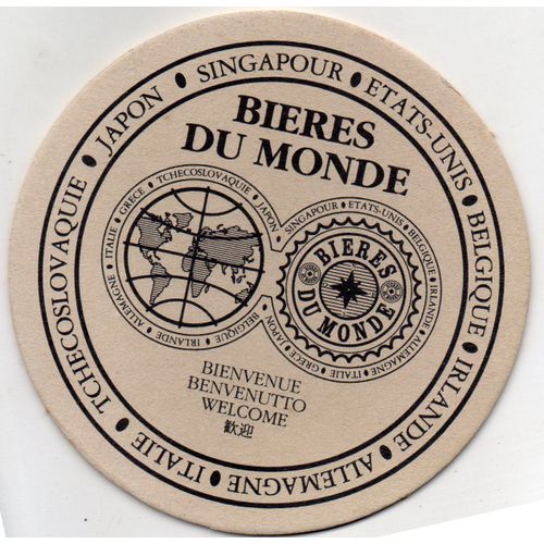 Sous Bock De Biere - Bieres Du Monde