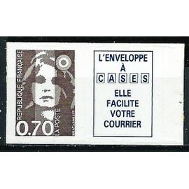 11 timbres adhésifs Marianne