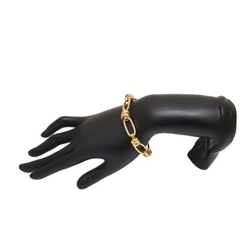 Bracelet En Chaîne De Serrure Punk Pour Hommes Et Femmes, Breloque En Métal Torsadé À Maillons Épais, Bijoux De Couple