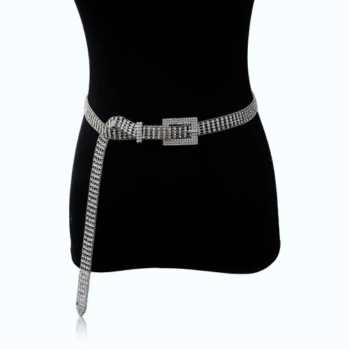 Chaîne De Taille Sexy En Strass Pour Femmes, Bijoux De Ventre En Cristal À La Mode, Accessoires De Charme