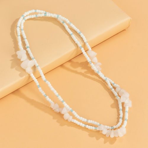 Chaîne De Taille En Cristal Blanc, Perles, Mode Simple, Sexy, Bikini D'été, Accessoires De Plage, Bijoux À Breloques