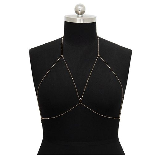 Bijoux De Corps Sexy Pour Femmes, Chaîne De Poitrine, Bikini, Chaîne De Taille, Croix, Costume Féminin, Accessoires De Fête, Mode Fille