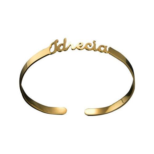 Bracelet Personnalisé Avec Nom, En Acier Inoxydable, Cadeau D'anniversaire Pour Fille Et Garçon