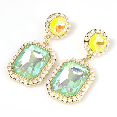 Boucles D'oreilles En Acrylique Imitation Perle Pour Femmes, Nouvelle Tendance, Pour Dîner, À La Mode, Accessoires Bijoux