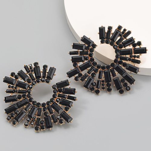 Boucles D'oreilles En Strass Brillant Pour Femmes, Nouvelle Tendance, Accessoires De Bijoux Modernes Pour Filles, Offre Spéciale