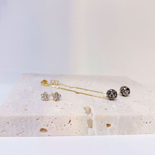 Boucles D'oreilles Longues En Diamant Noir Pour Femmes, Bijoux Fins, Luxe, Simple, Classique Et Mystère