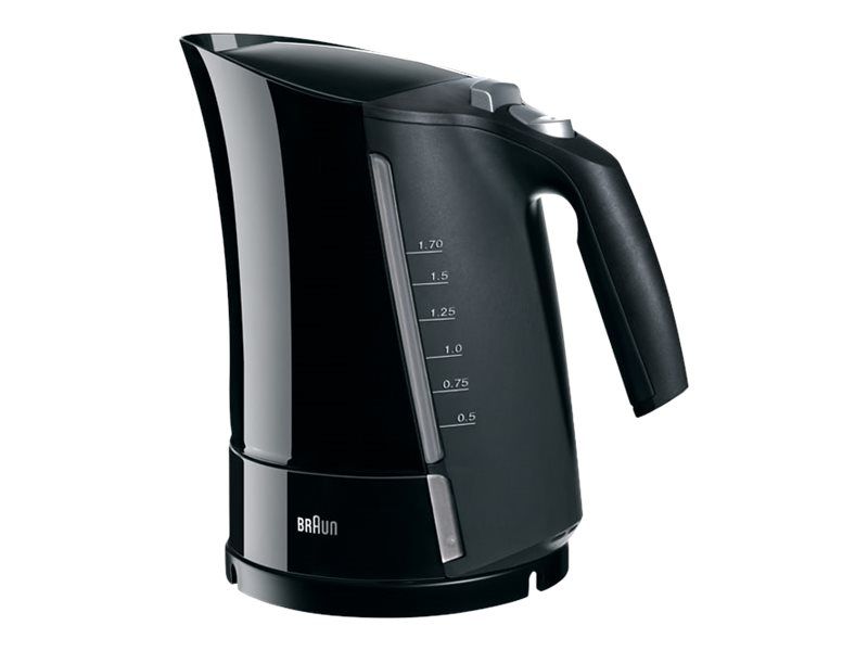 Braun Multiquick 5 WK 500 - Bouilloire - 1.7 litres - 3 kWatt - noir