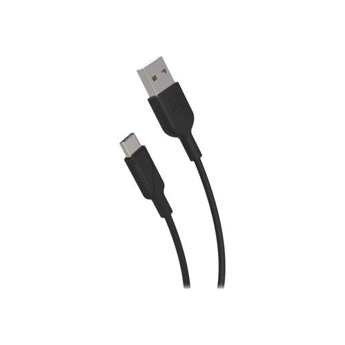 muvit - Câble USB - USB (M) pour 24 pin USB-C (M) - 3 A - 1.2 m - moulé - noir