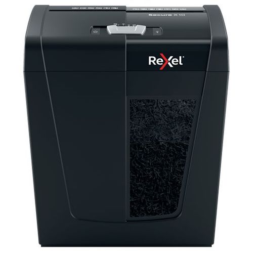 Destructeur De Documents Rexel Secure X10 2020124eu Coupe Croisée