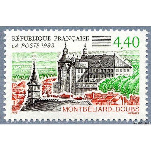 Timbre De 1993 Montbéliard - Doubs N° 2826