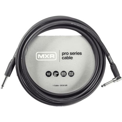 MXR DCIX10R - Câble jack-jack coudé 3m série pro