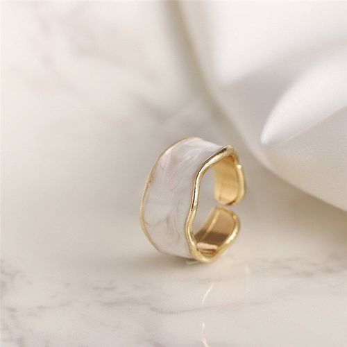 Bague Vintage En Métal Vert Pour Femmes Et Filles, Anneau Simple, Géométrique, Élégant, En Émail, Bijoux De Fête, Cadeaux, 1,8 Ans, 2021