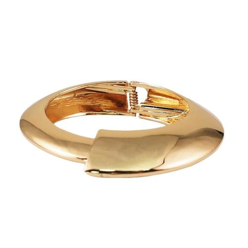 Bracelets En Alliage Géométrique Pour Femmes, Grands Bracelets Tendance, Couleur Argent Doré, Accessoires Bijoux