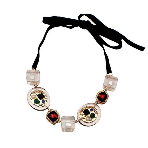 Manilai Za Colliers À Brins En Métal Transparent, Bohème, Pendentif Multicolore, Déclaration, Cadeau, Tendance