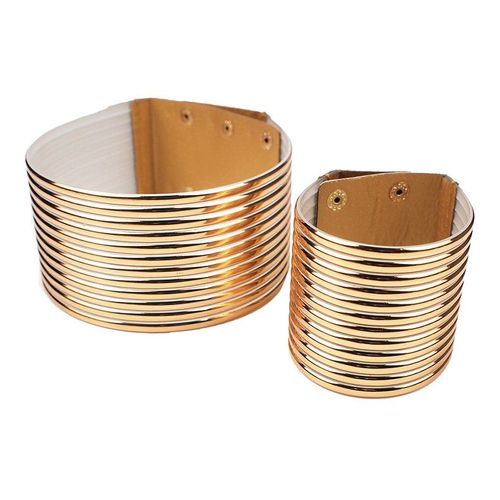 Ensemble De Colliers Ras Du Cou Vintage Pour Femmes, Bijoux Africains, Épais En Cuir, Bracelets Réglables