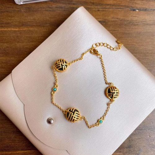 Bracelet Rond Réglable En Calcédoine Noire Naturelle Pour Femme, Design Inspiré, Bijoux De Luxe, Art Exquis Et Vent Froid