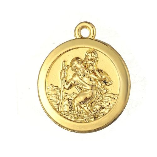 Breloques St Saint, Couleur Or, 20 Pièces, Collier Et Bracelet Avec Pendentif En Rhodium