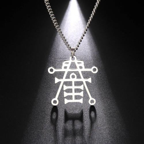 My Shape Collier En Acier Inoxydable Pour Hommes, Sigil D'anubis Ipos, Le Dieu Égyptien De La Décroissance, Enterrement, Collier Gothique Ankh