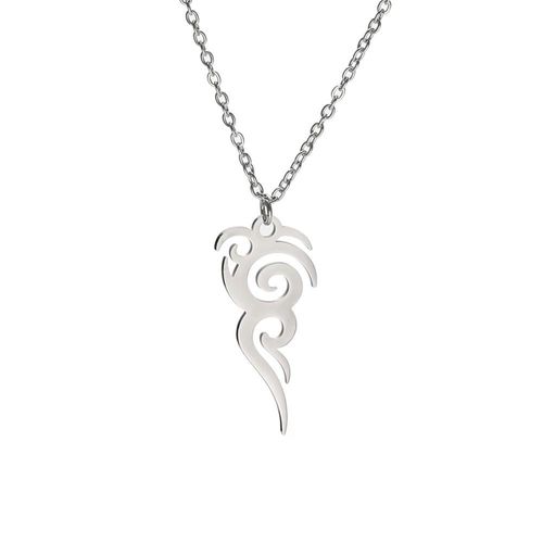 Collier En Acier Inoxydable 316l, Totem Antique, Argenté/Noir/Doré, Colliers Traditionnels Pour Femmes/Hommes, Ras Du Cou, Pendentif Bijoux