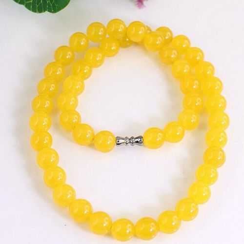 Collier Chaîne En Topaze Naturelle, Bijoux Fins, Bijoux Populaires Pour Hommes Et Femmes