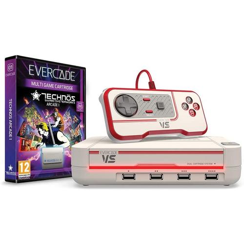 Evercade Vs - Starter Pack - Console De Jeux - Full Hd - Technos Arcade 1
