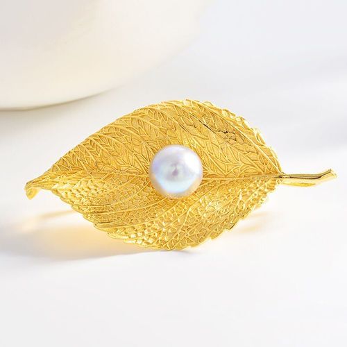 Broche De Corsage Avec Perles Noires Et Blanches Pour Femmes, Bijoux En Argent, Style Rétro
