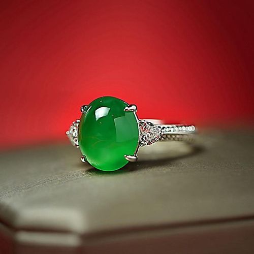 Bague Originale En Argent Incrusté De Calcédoine Pour Femme, Anneau Rond À Ouverture Réglable, Breloque Élégante, Créative, Rétro, Bijoux En Argent