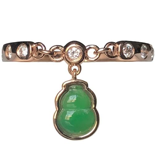 Bague En Calcédoine Verte Pour Femme, Gourde Naturelle, Ajustable, Élégante, Créative, Rétro, En Argent, Nouvelle Collection