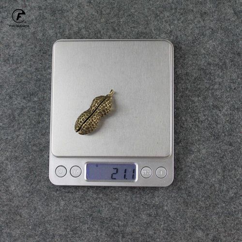 Figurines De Cloche De Cacahuètes En Laiton Massif, Ornements, En Cuivre, Décoration De Bureau Feng Shui, Accessoires De Décoration Pour La Maison, Porte-Clés, Pendentif, Cadeaux