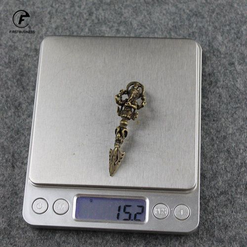 Porte-Clé Porte-Bonheur En Laiton Antique, Bijou En Forme De Croix D'aigle, Pendentif Porte-Bonheur, Porte-Clé En Cuivre, Aiguille À Thé