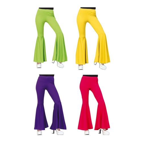 Pantalon Cloche Élastique Taille Unique En Différentes Couleurs