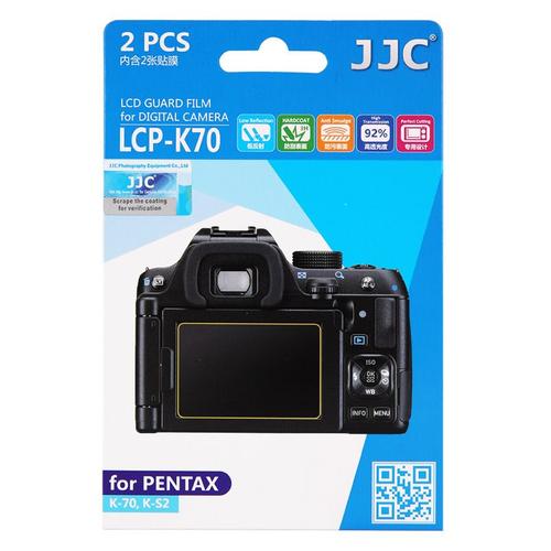 2x Film LCD Écran LCD H3 Protection Rigide Pour Appareil Photo Pentax K-70 K-S2