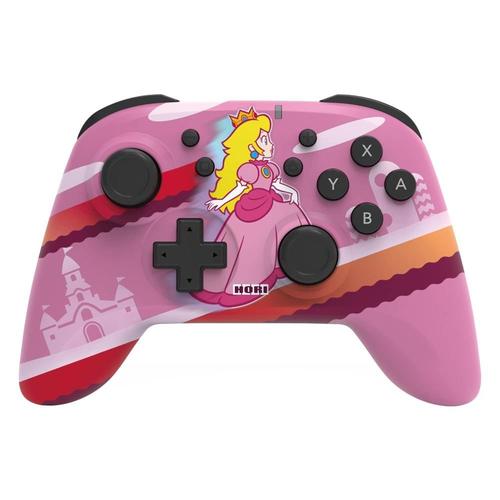 Manette Sans Fil Wifi Pour Nintendo Switch Hori Edition Super Mario Peach