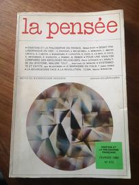 La Pensée Revue Du Rationalisme Moderne
