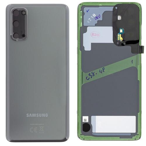 Vitrer Arrière Origine Samsung Galaxy S20 Gris Gh82-22068a