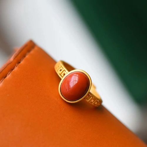 Bague Luxueuse En Agate Rouge Du Sud, Nouveau Style De Palais De Beauté, Gros ¿Uf Nouilles En Argent Sterling S925, Artisanat En Or Ancien Pour Femme