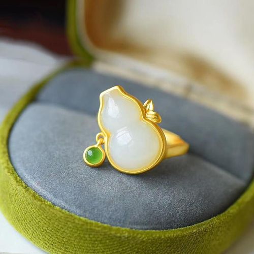 Bague Hetian En Jade Et Jaspe, En Argent Sterling 925, Petite Goutte D'eau, Style Chinois Rétro Pour Femme