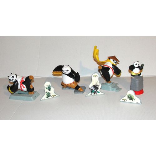 Figurine Kung Fu Panda Lot De 4 Personnages Differents Ferrero