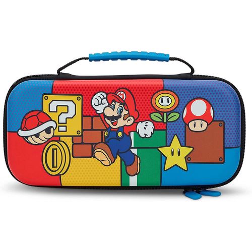 Etui De Transport Powera Mario Pop Pour Nintendo Switch Et Lite